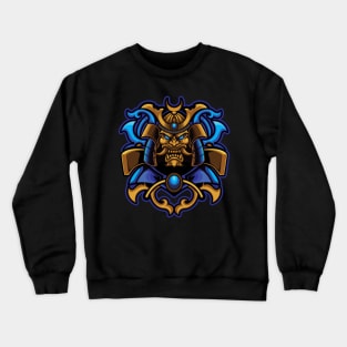 samurai art vector design Crewneck Sweatshirt